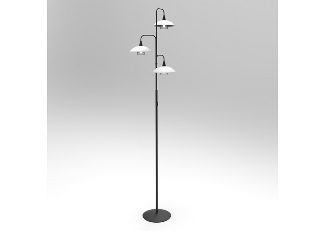 Lampa Stojąca Tallerken Czarna