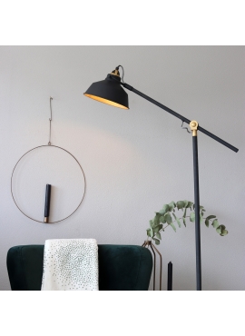 Lampa Stojąca Nove Czarna