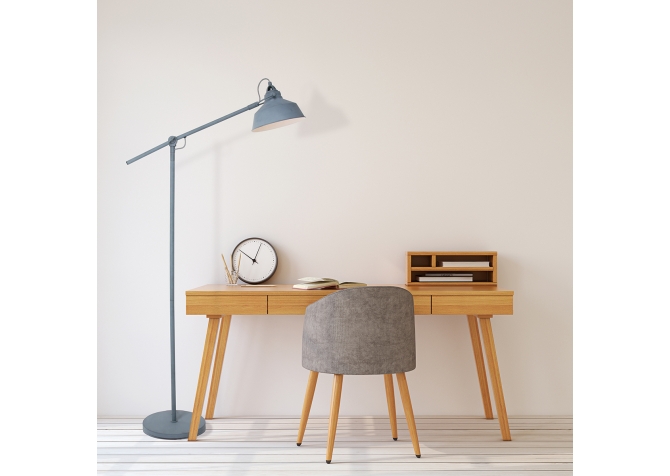 Lampa Stojąca Nove Szara