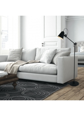 Lampa Stojąca Dolphin Czarna