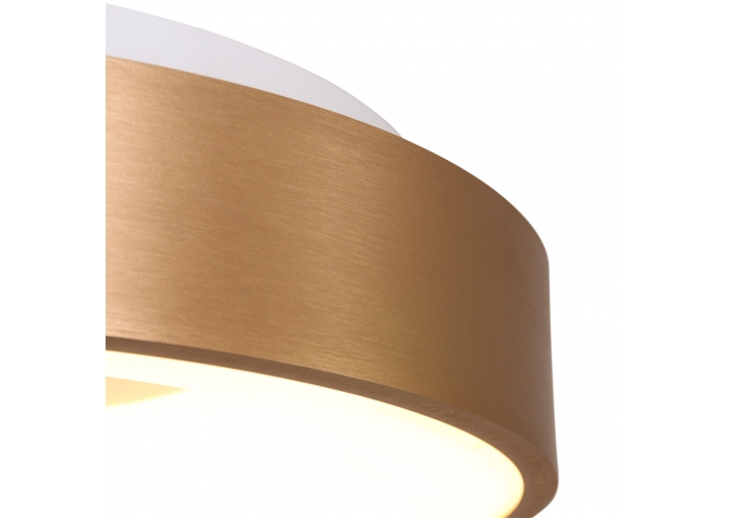 Plafon Ringlede M Mosiądz