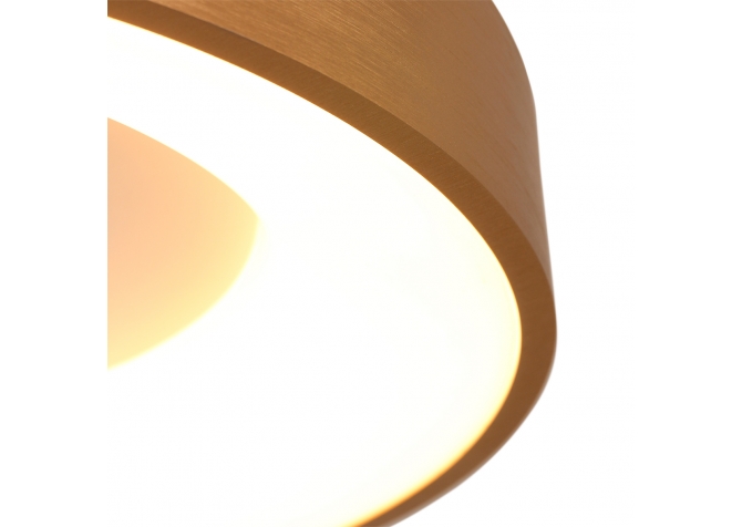 Plafon Ringlede M Mosiądz