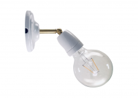 Kinkiet loft Origins Ceramic Biały