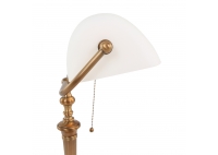 Lampa Biurkowa Bankierska Ancilla 1 Biała