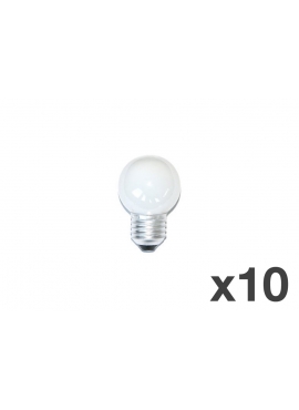 Zestaw 10 żarówek girlandowych mlecznych