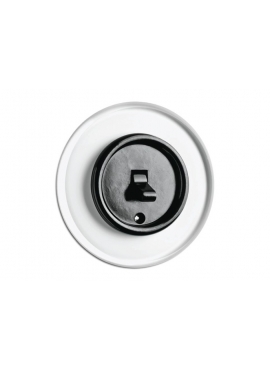 Włącznik dźwigniowy PT bakelitowy do ramki szklanej