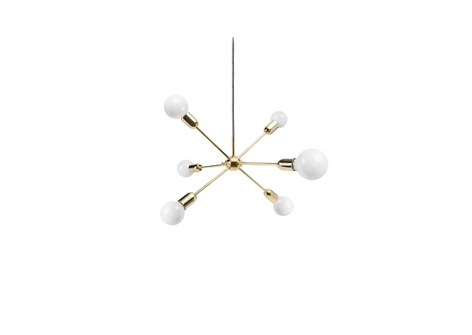 Lampa Rhythm Mosiądz